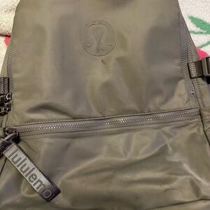 lululemon athletica grey Backpack